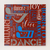 青生まれ/白/任意の色ID277 ジグソーパズル (横)