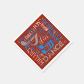 青生まれ/白/任意の色ID277 スタンダードカクテルナプキン (角)