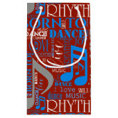 青生まれ/白/任意の色ID277 スモールペーパーバッグ (裏面)