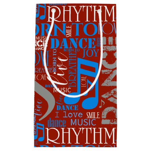 青生まれ/白/任意の色ID277 スモールペーパーバッグ (正面)