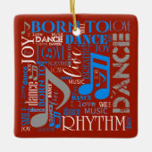 青生まれ/白/任意の色ID277 セラミックオーナメント (正面)