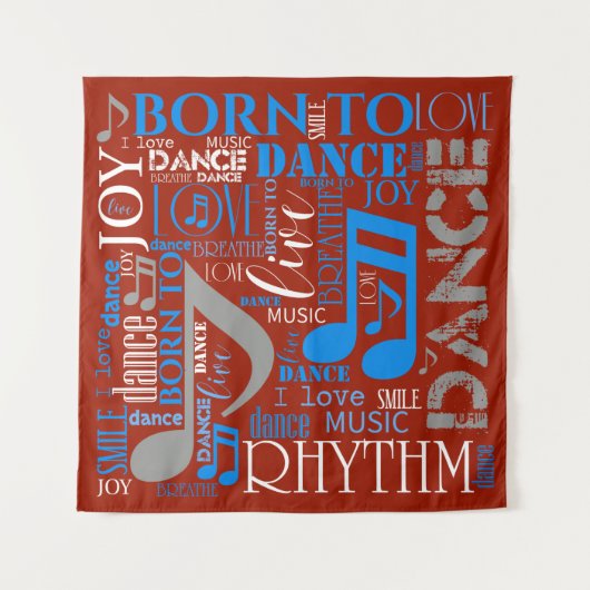 青生まれ/白/任意の色ID277 タペストリー (正面)