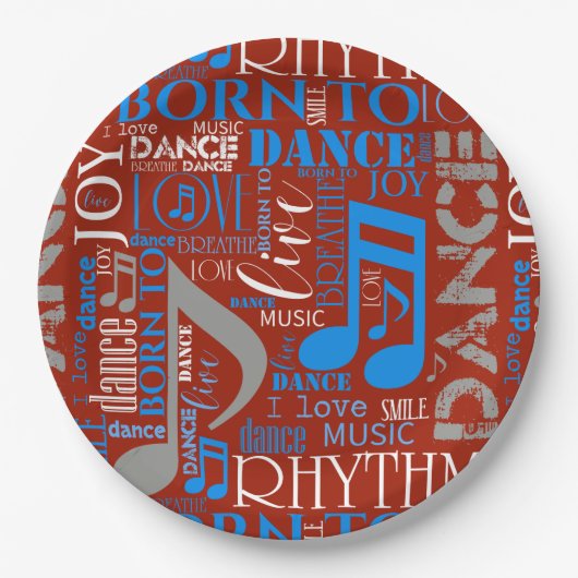 青生まれ/白/任意の色ID277 ペーパープレート (正面)