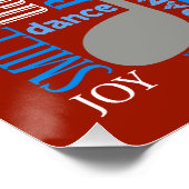 青生まれ/白/任意の色ID277 ポスター (コーナー)