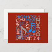 青生まれ/白/任意の色ID277 ポストカード (正面/裏面)