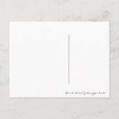 青生まれ/白/任意の色ID277 ポストカード (裏面)