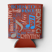 青生まれ/白/任意の色ID277 缶クーラー (正面)