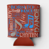 青生まれ/白/任意の色ID277 缶クーラー (裏面)