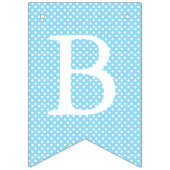 青👶男の赤ちゃんシャワーパーティー バンティングフラッグ (第3の旗)