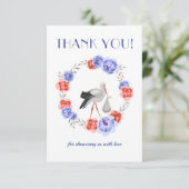 青男女兼用水色サンキューカード サンキューカード (スタンド正面)