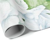 青白あじさい ラッピングペーパー (ロールコーナー)