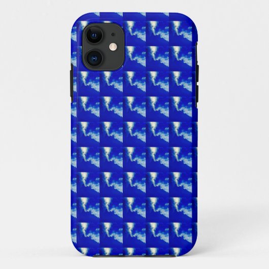 青白いケース Case-Mate iPhoneケース (裏面)