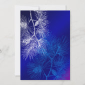 青白い冬の松 (正面)