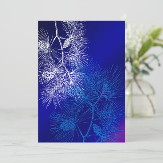 青白い冬の松 (スタンド正面)