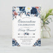 青白い冬の花キンセアニェラ 招待状 (スタンド正面)