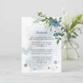 青白い花の緑の詳細 エンクロージャーカード (スタンド正面)