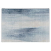 青白い雪 カッティングボード (正面)