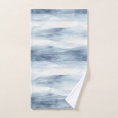 青白い雪 バスタオルセット (ハンドタオル)