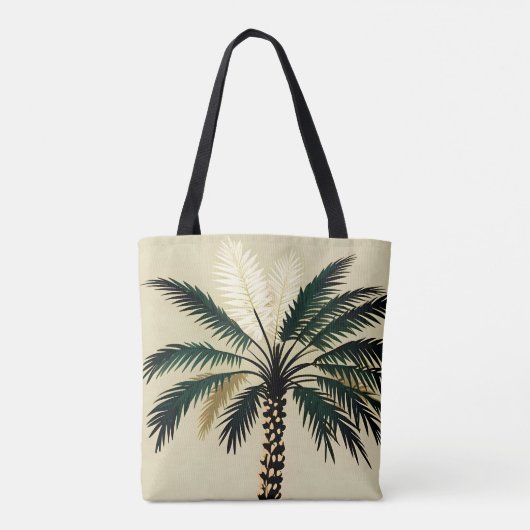 青白い トートバッグ (裏面)