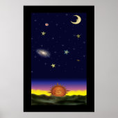 青白い ポスター (正面)