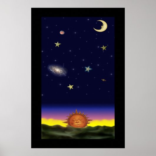 青白い ポスター (正面)