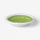 青白おもしろいスタイリッシュ紙器 ペーパーボウル (傾斜あり)