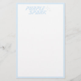 青白のスモールビジネスステーショナリー 便箋