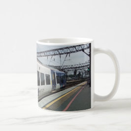 青白の列車 コーヒーマグカップ
