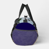 青白の列車 ダッフルバッグ (右)