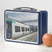 青白の列車 メタルランチボックス (インサイチュ)