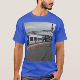 青白の列車 Tシャツ