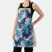 青白の蝶の構成 エプロン (インサイチュ)