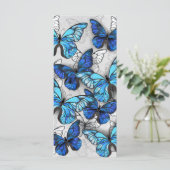 青白の蝶の構成 カード (スタンド正面)