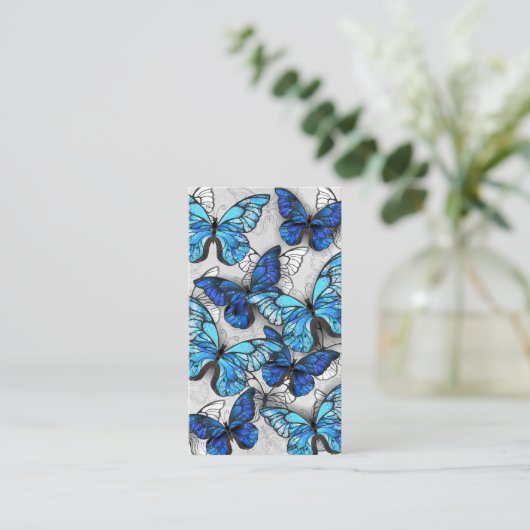 青白の蝶の構成 コーリングカード (スタンド正面)