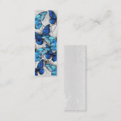 青白の蝶の構成 コーリングカード (正面/裏面)