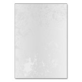 青白の蝶の構成 テーブルナンバー (裏面)