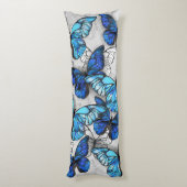 青白の蝶の構成 ボディピロー (裏面 (縦))