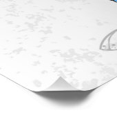 青白の蝶の構成 ポスター (コーナー)