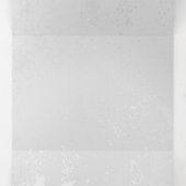 青白の蝶の構成 三つ折りカード (内部中)