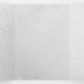 青白の蝶の構成 三つ折り招待状 (内部中)