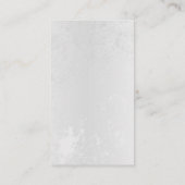 青白の蝶の構成 名刺 (裏面)