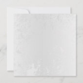 青白の蝶の構成 案内状 (裏面)