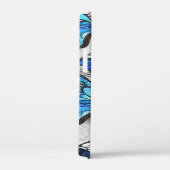 青白の蝶の構成 Case-Mate iPhoneケース (裏面 / 右)