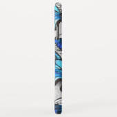 青白の蝶の構成 Case-Mate iPhoneケース (裏面/右)