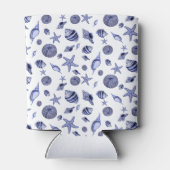 青白の貝 缶クーラー (裏面)