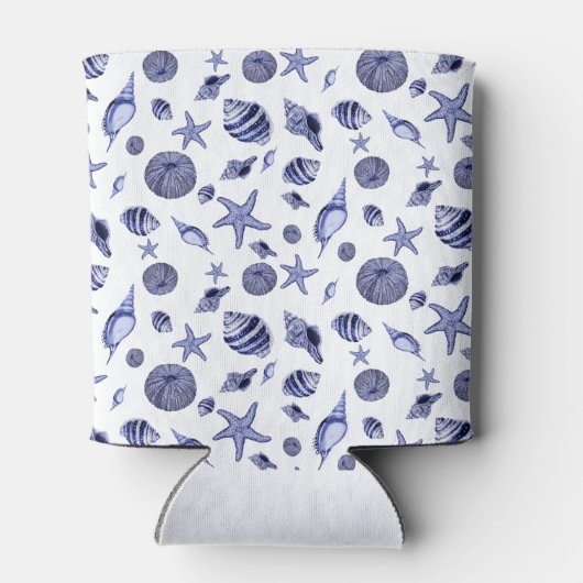 青白の貝 缶クーラー (裏面)