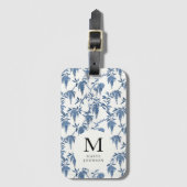 青白ウィステリア大千年 ラゲッジタグ (正面縦)