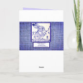 青白ウサギ さくら あなたを想う ノート 白紙 (裏面)