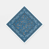 青白カウボーイ スタンダードランチョンナプキン (角)