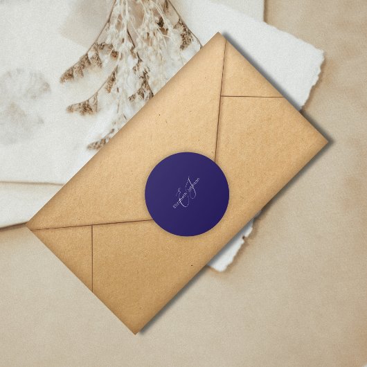 青白クラシック ラウンドシール